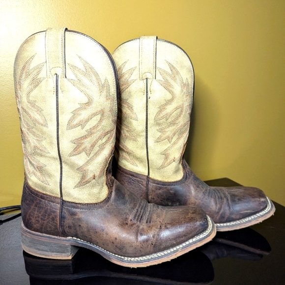 Nocona Boots Men’s Henry Western Work Boots Size 8.5 - Picture 1 of 9